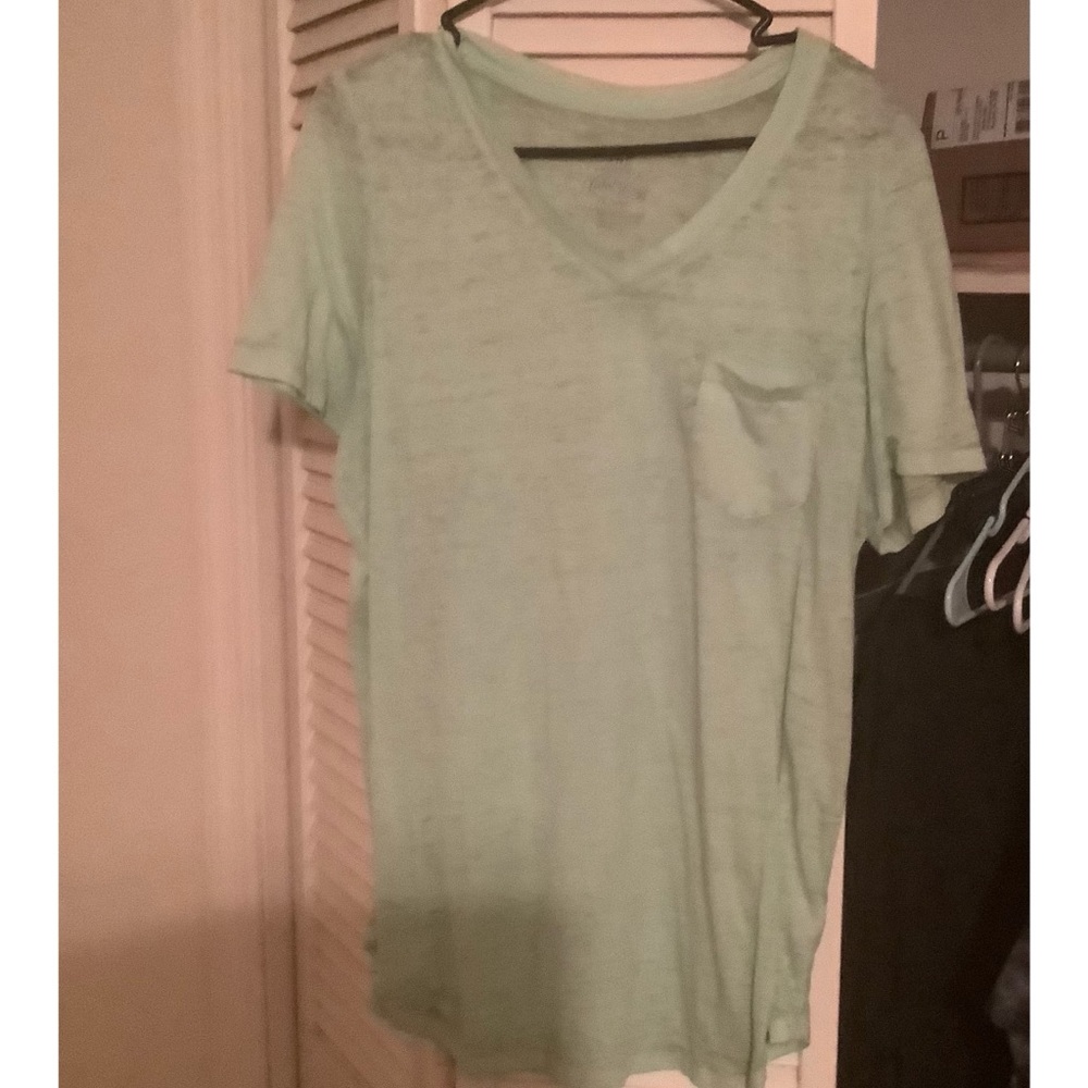 Mint green t-shirt